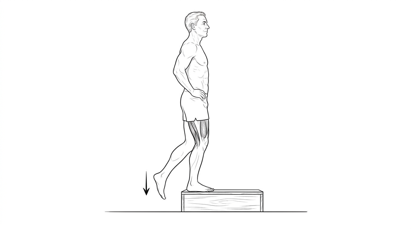 Step-down (eccentric quad)